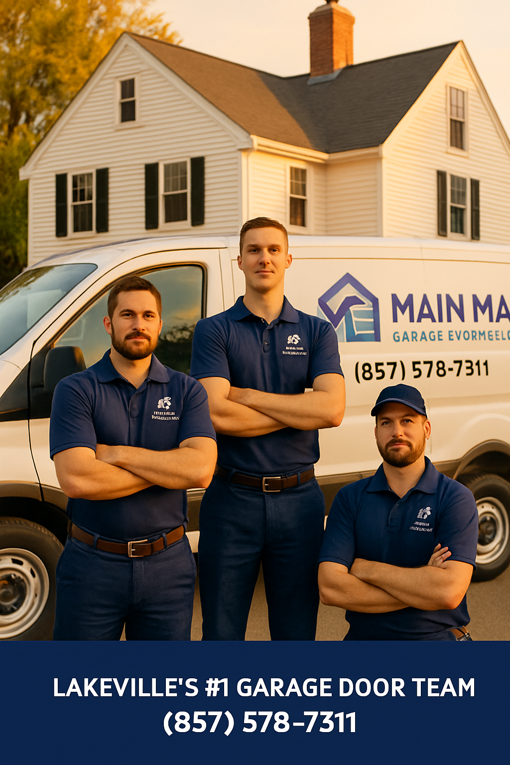 Our professional team at Main MA Garage Door Repair