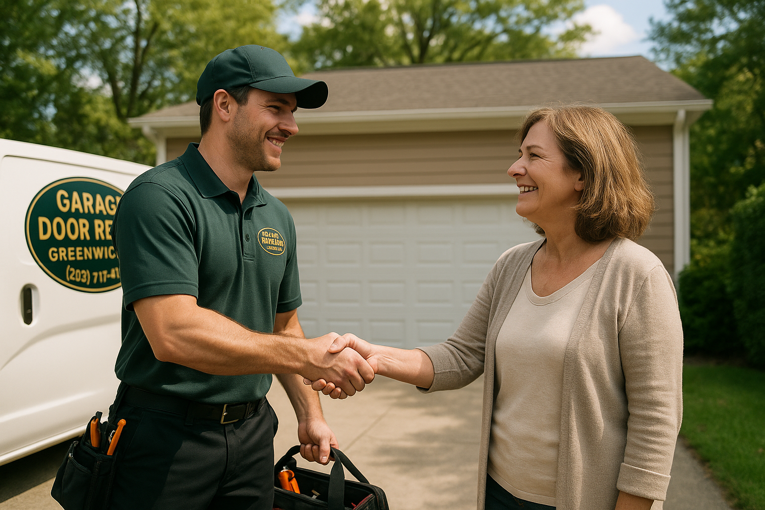 Garage door services in North Dighton, MA