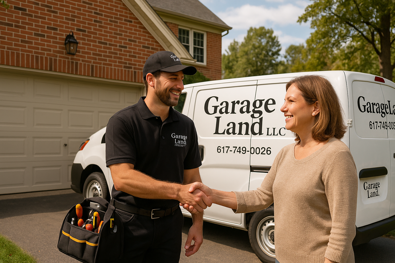 Garage door services in Rochester, MA