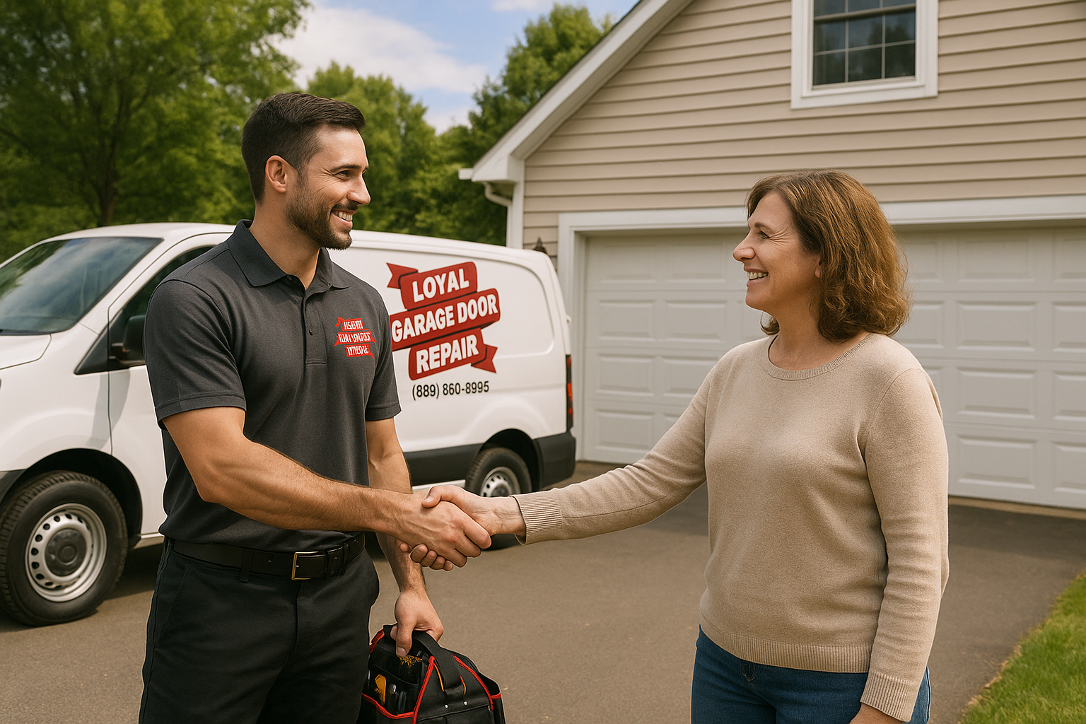 Garage door services in Abington, MA