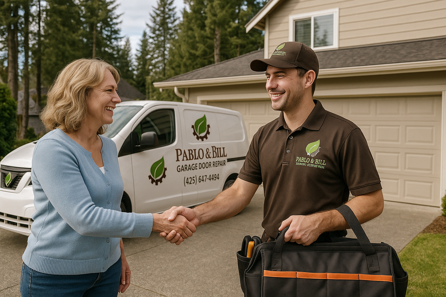 Garage door services in Freetown, MA