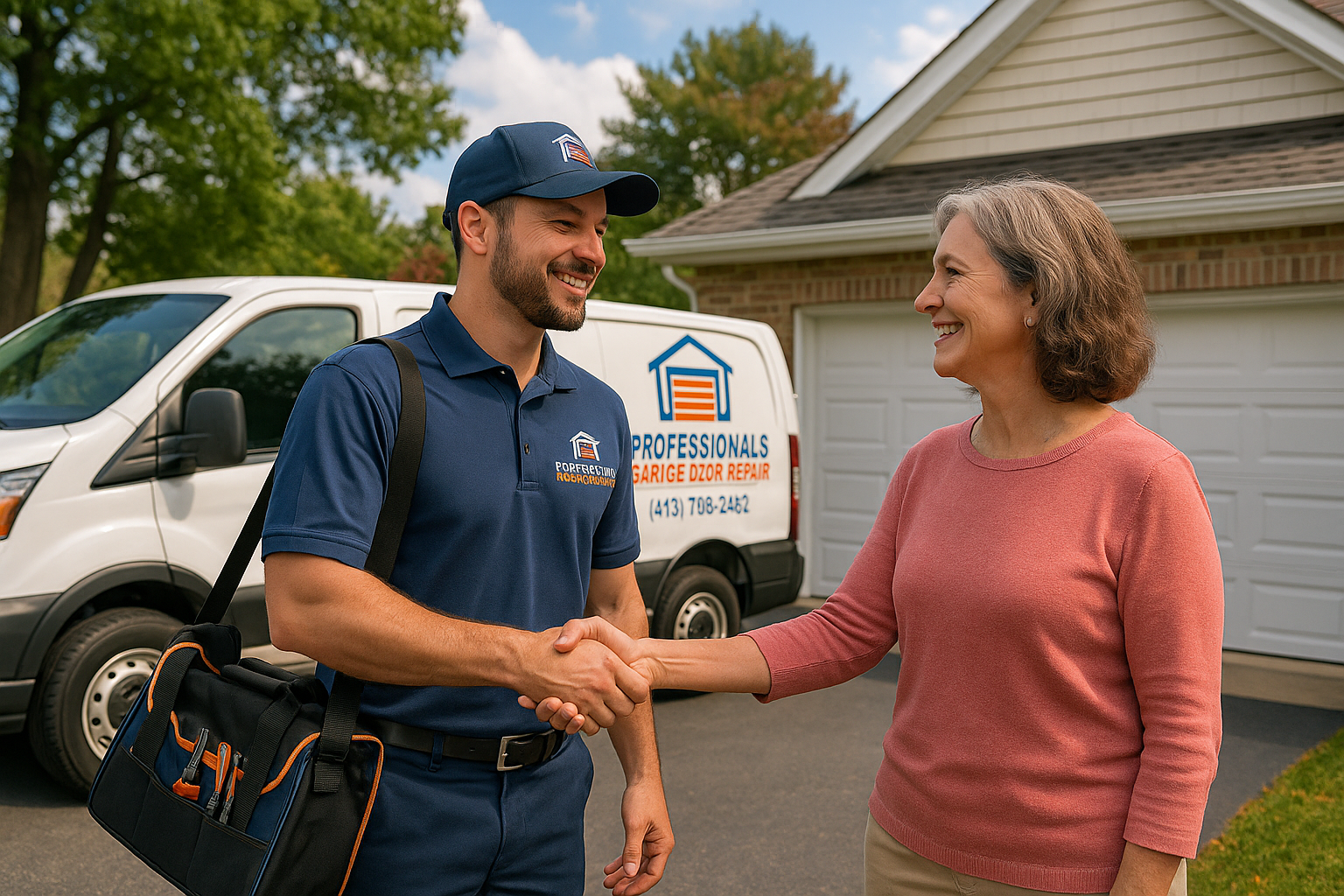 Garage door services in North Plymouth, MA