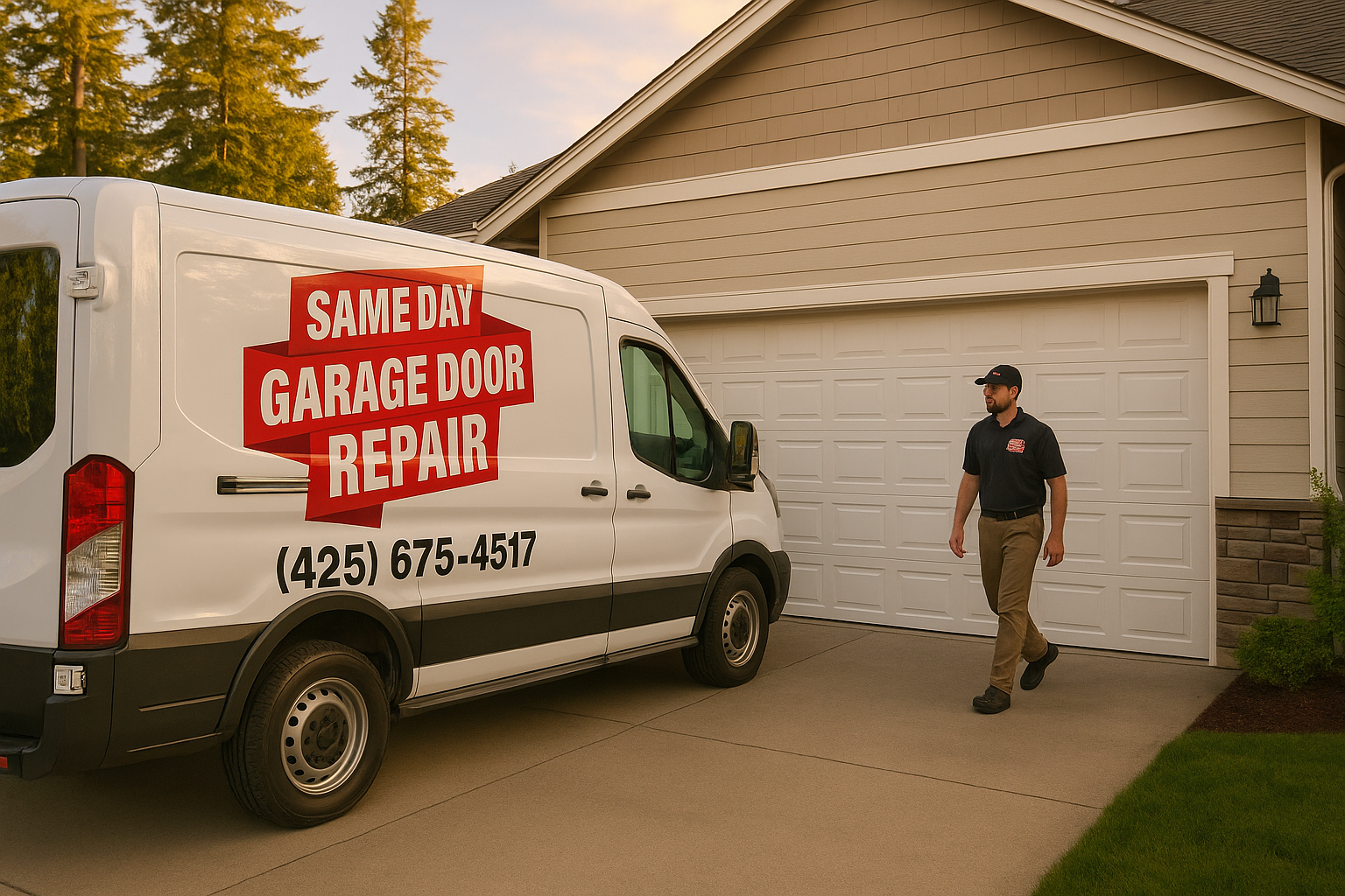 Garage door services in Norton, MA