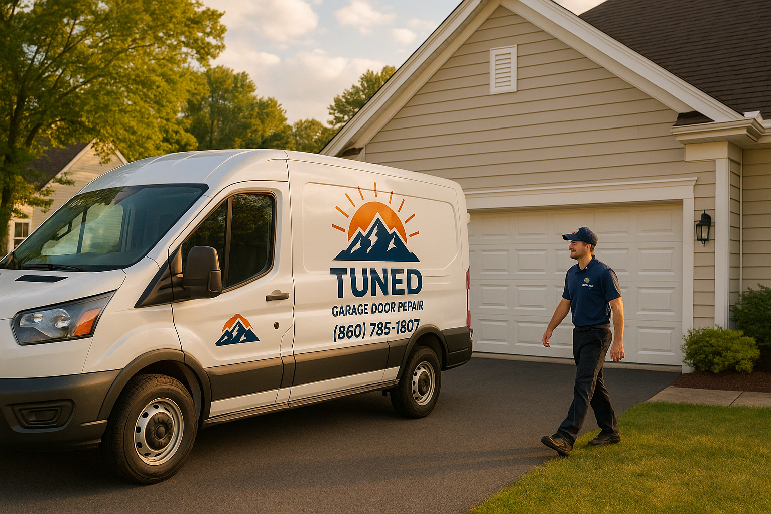 Garage door services in Hebronville, MA