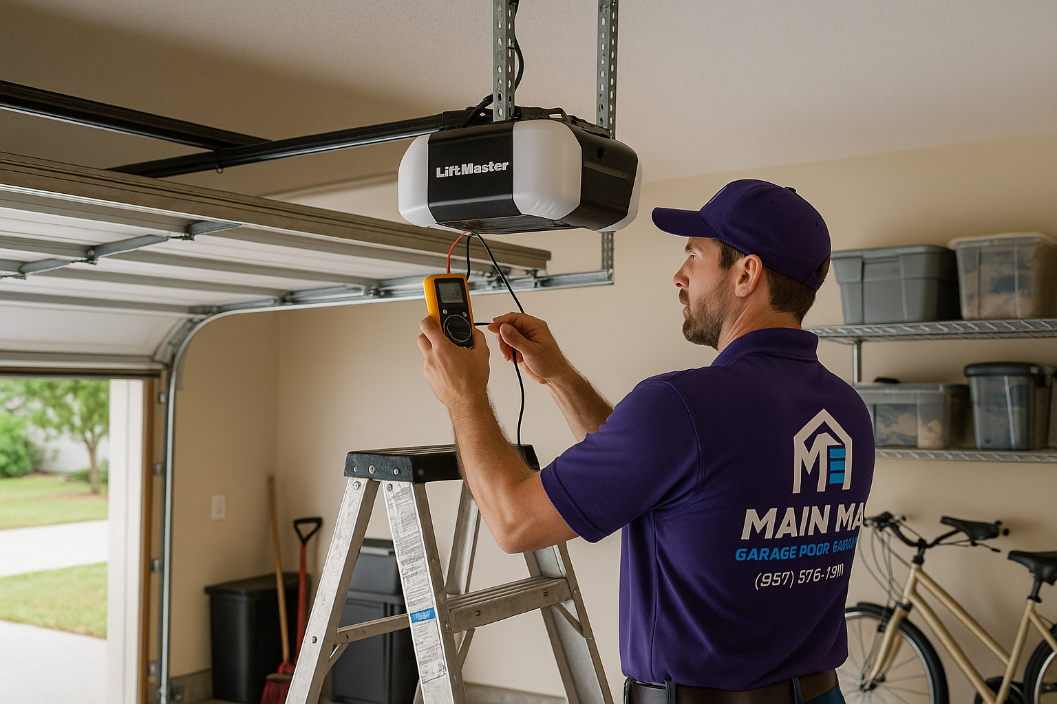 Garage Door Opener Repair in Lakeville
