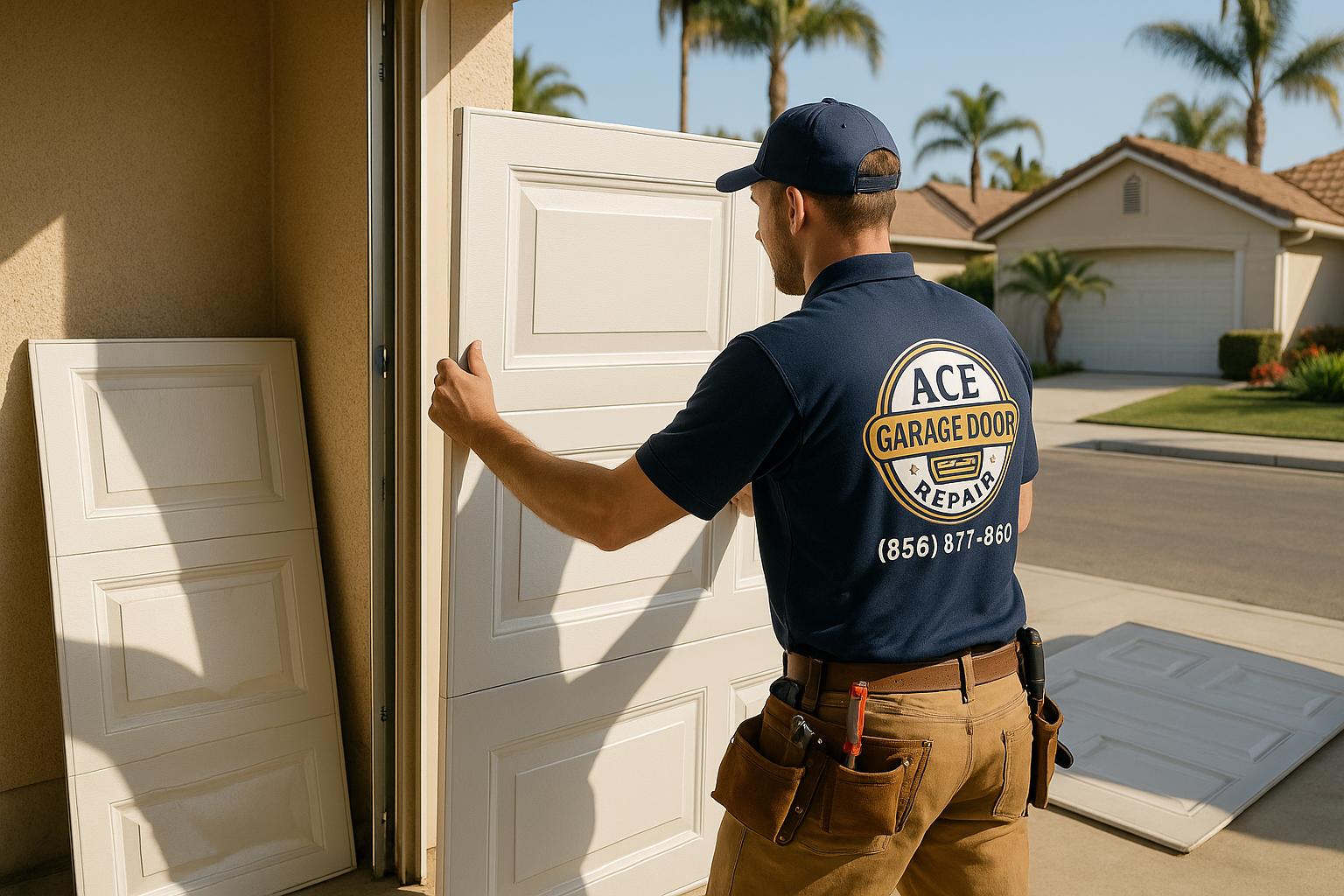Garage Door Panel Replacement service in Stoughton