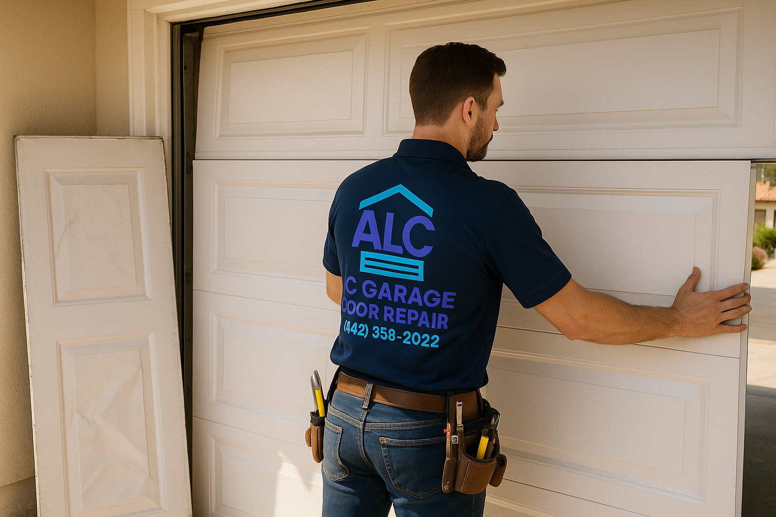 Garage Door Panel Replacement service in Marshfield