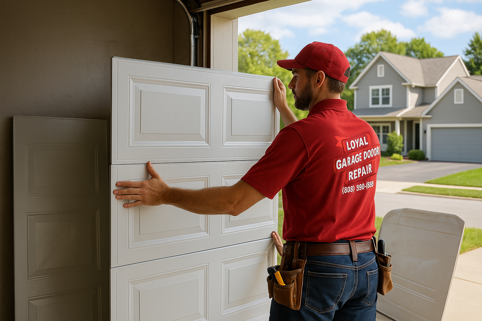 Garage Door Panel Replacement service in East Bridgewater