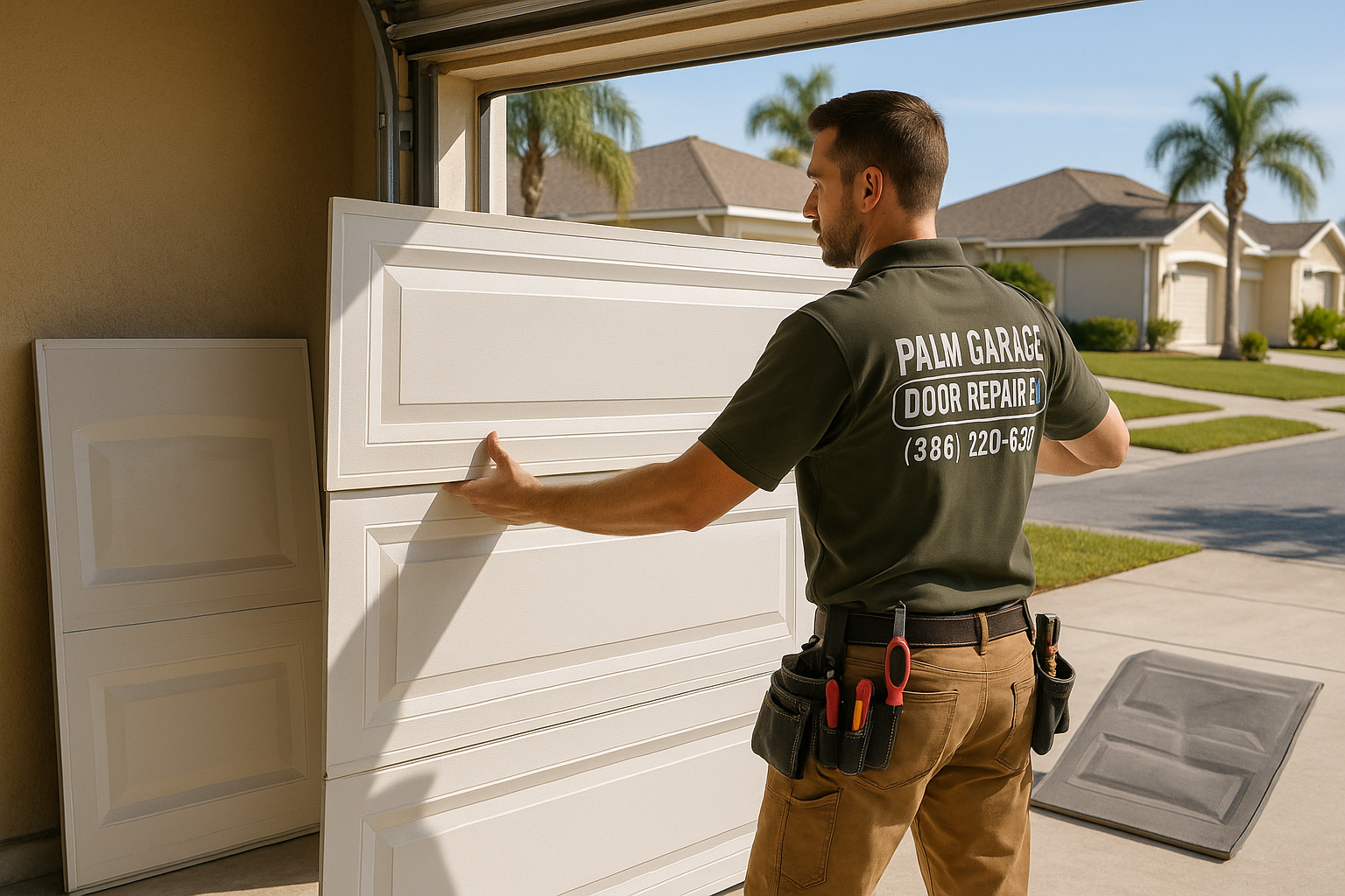 Garage Door Panel Replacement service in Berkley