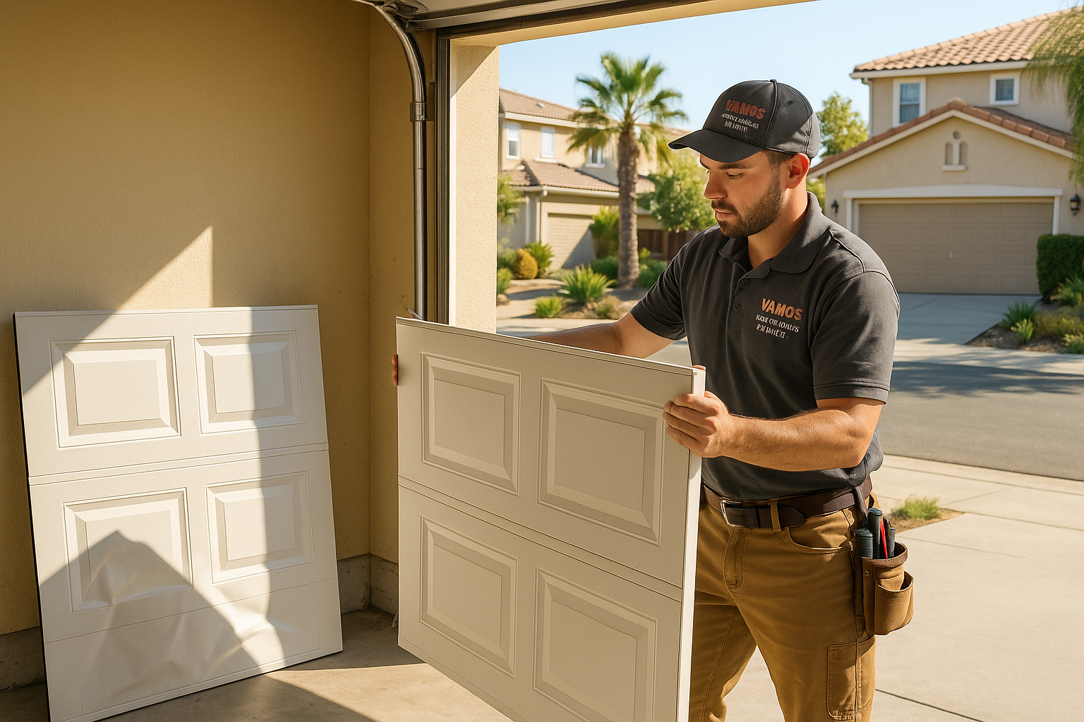 Garage Door Panel Replacement service in Fairhaven
