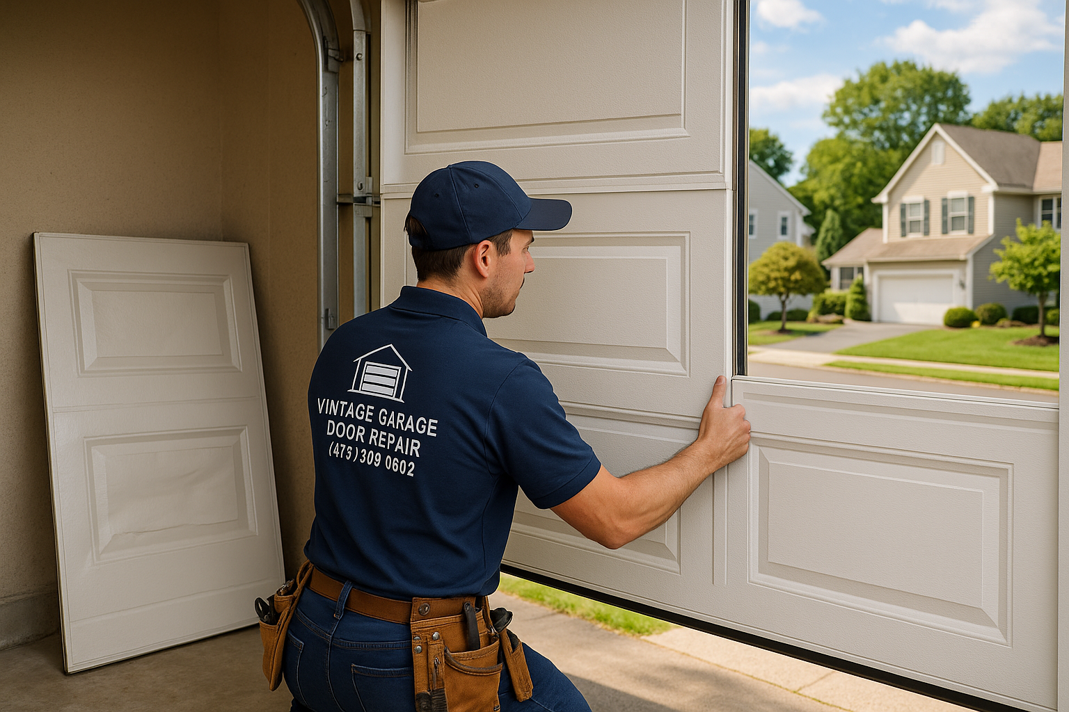 Garage Door Panel Replacement service in Dighton