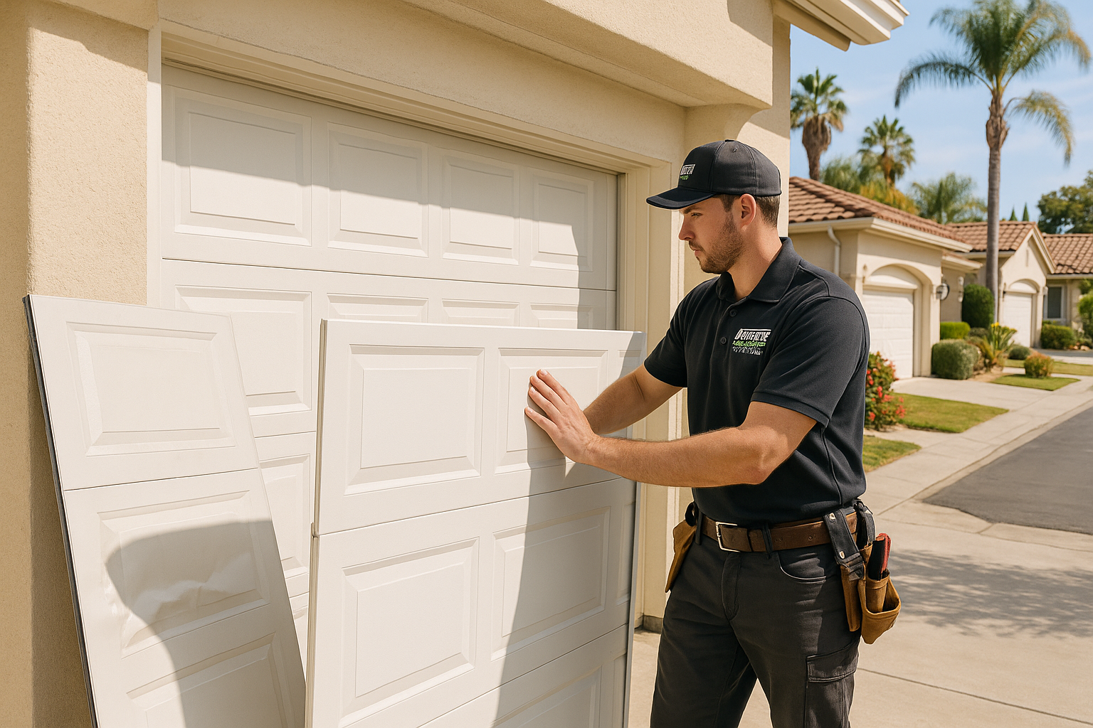 Garage Door Panel Replacement service in East Freetown