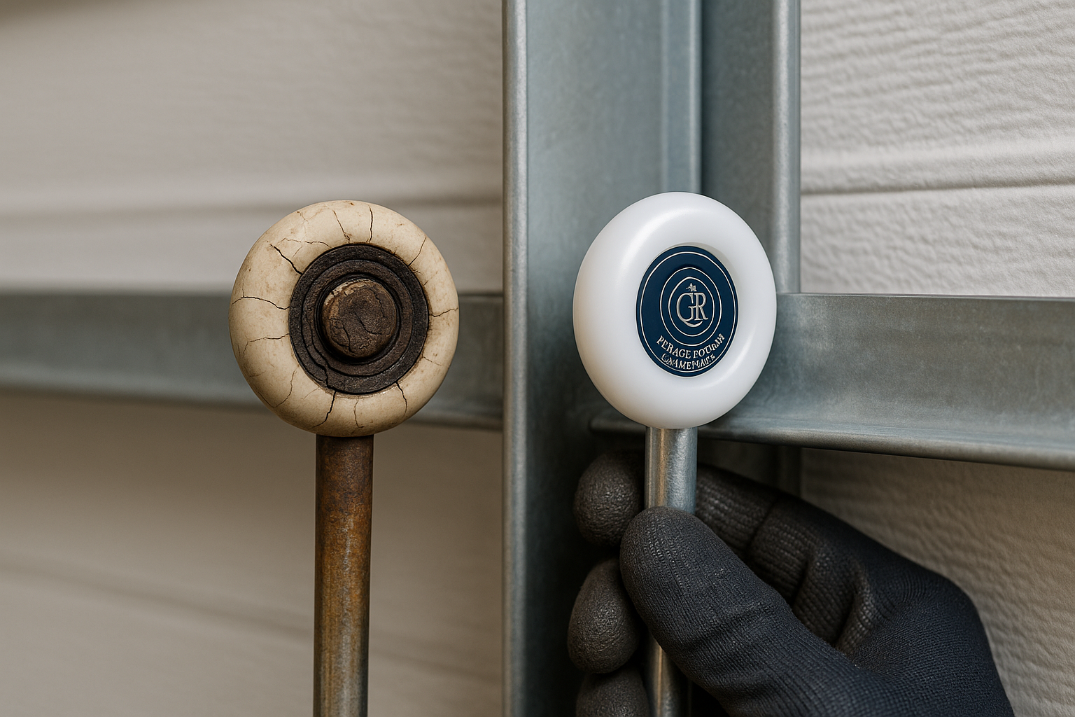 Garage Door Roller Replacement service in Brockton