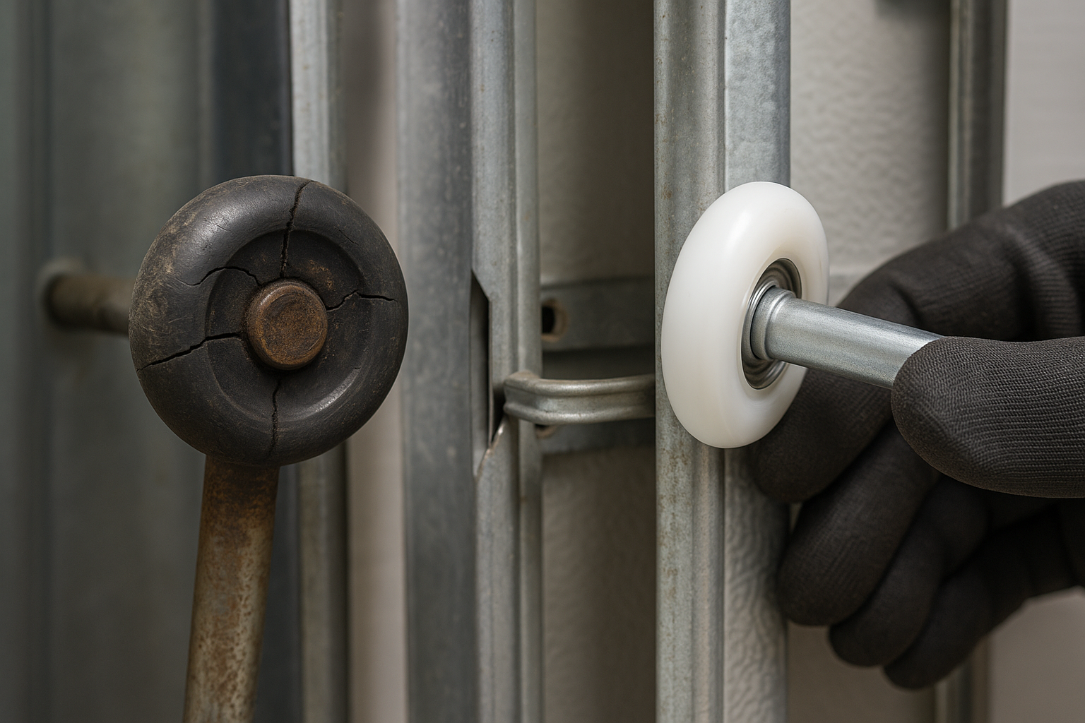 Garage Door Roller Replacement service in Warren
