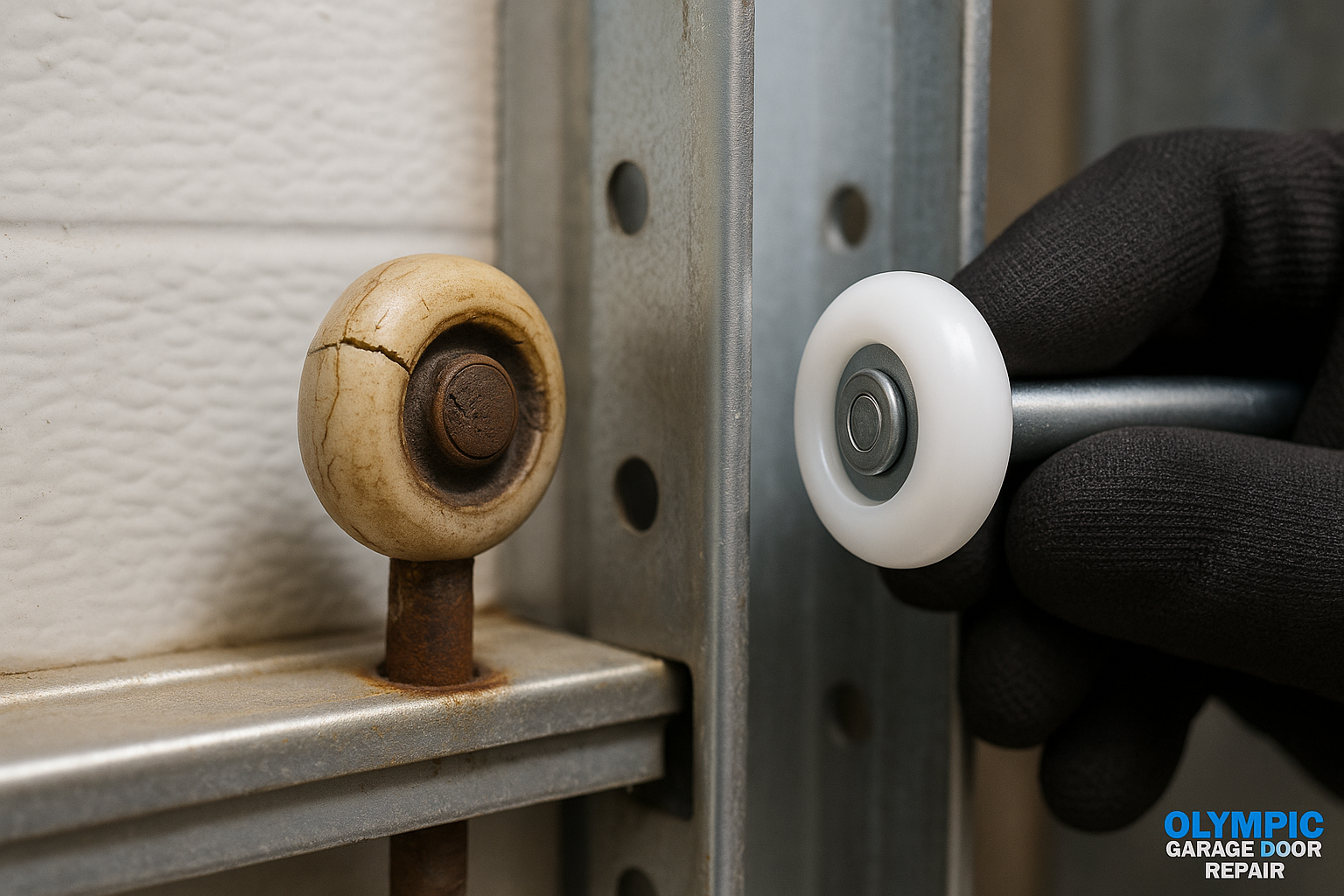 Garage Door Roller Replacement service in Attleboro