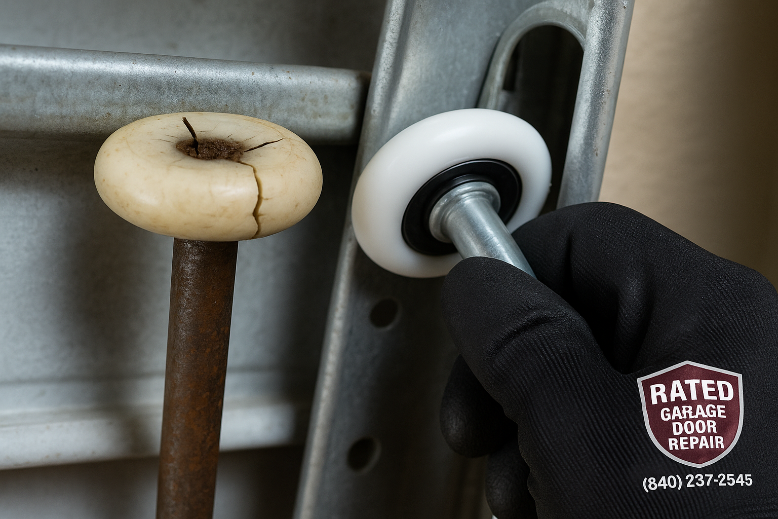 Garage Door Roller Replacement service in Taunton