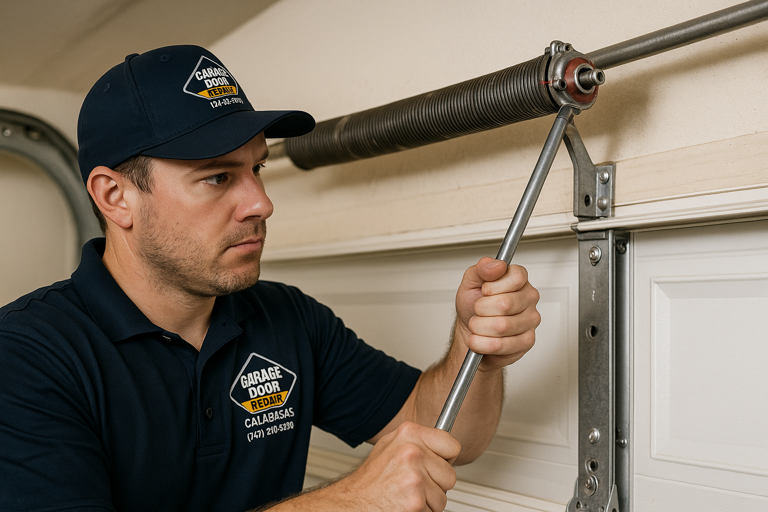 Garage Door Spring Repair service in Hebronville