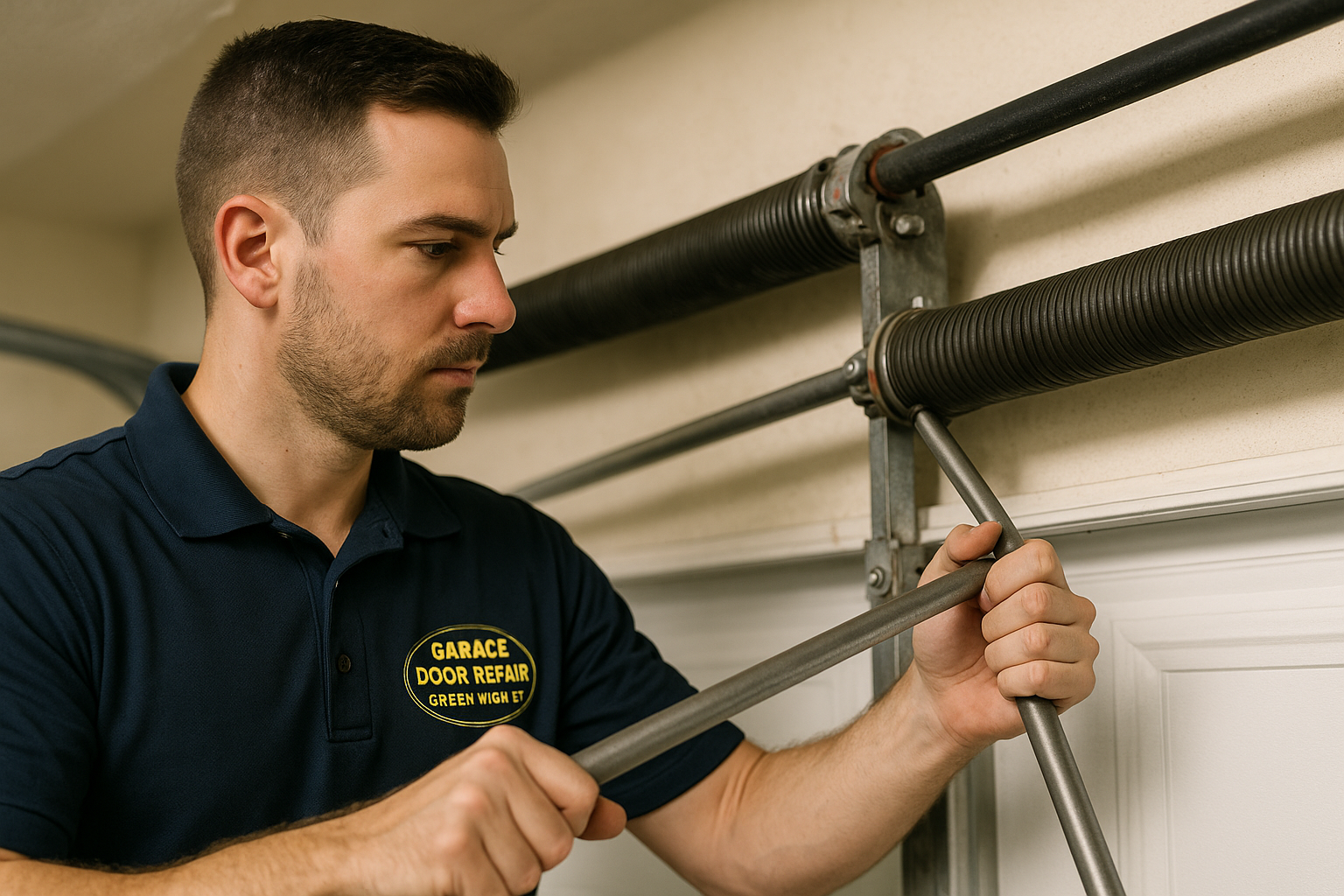 Garage Door Spring Repair service in North Easton