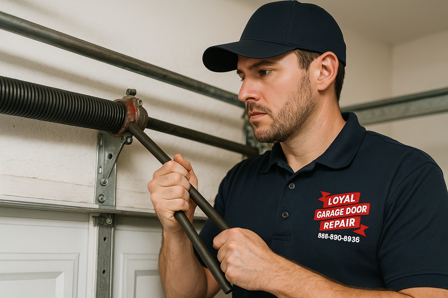 Garage Door Spring Repair service in Raynham