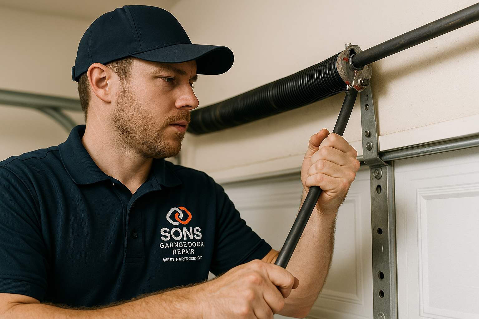 Garage Door Spring Repair service in Dighton