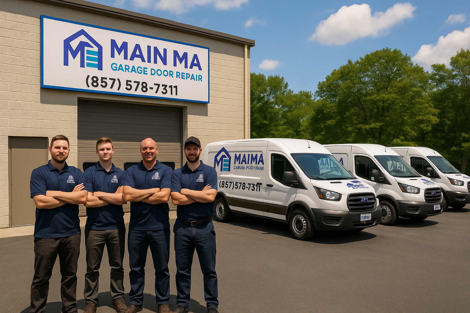 Professional garage door service in Lakeville
